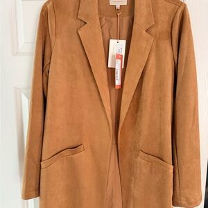 Skies Are Blue Camel Coat